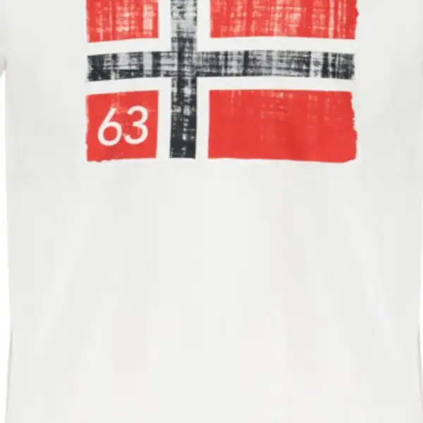 Norway Nautical School - Ανδρικό T-shirt Κοντομάνικο 846019-WHITE Λευκό 846019-WHITE