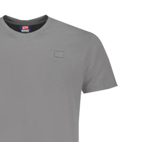 Norway Nautical School - Ανδρικό T-shirt Κοντομάνικο 846061-REVET Γκρι 846061-REVET