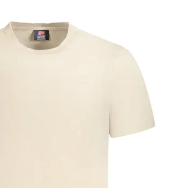 Norway Nautical School - Ανδρικό T-shirt Κοντομάνικο 846061-ROPE Μπεζ 846061-ROPE