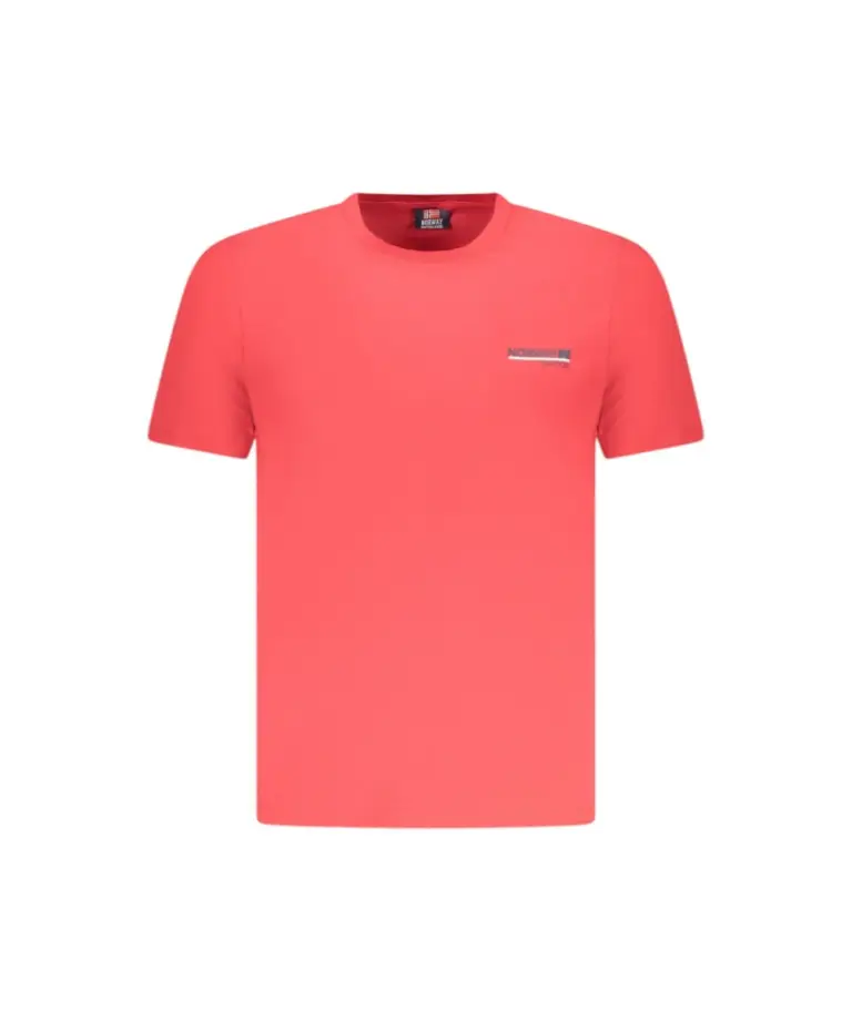 Norway Nautical School - Ανδρικό T-shirt Κοντομάνικο 856030-BITTER Κόκκινο