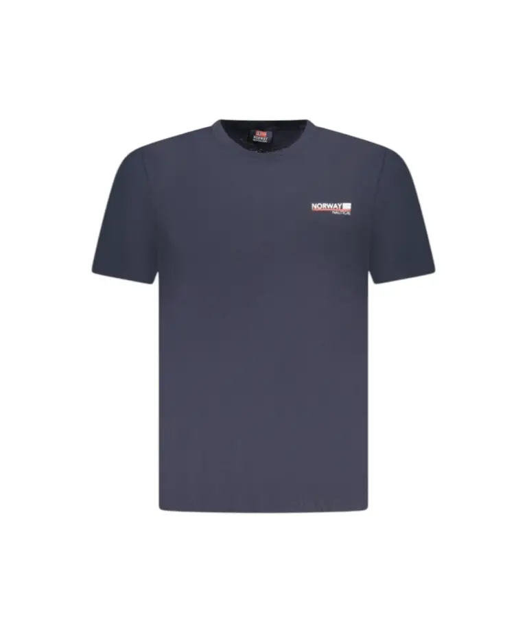 Norway Nautical School - Ανδρικό T-shirt Κοντομάνικο 856030-NAVY Μπλε Σκούρο