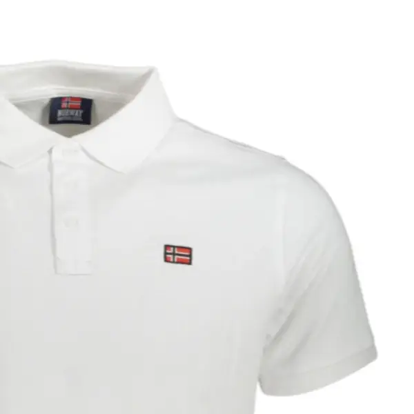 Norway Nautical School - Ανδρικό T-shirt Κοντομάνικο Polo 838861-WHIT Λευκό 838861-WHIT