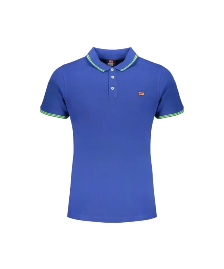 Norway Nautical School - Ανδρικό T-shirt Κοντομάνικο Polo 838862-BLUETT Μπλε