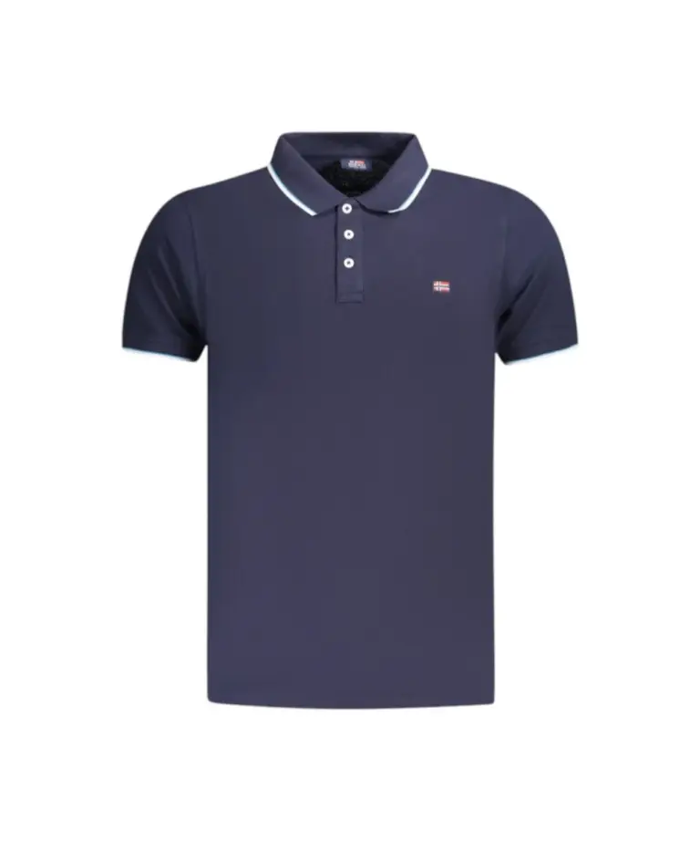 Norway Nautical School - Ανδρικό T-shirt Κοντομάνικο Polo 838862-NAVY Μπλε Σκούρο