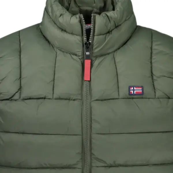 Norway Nautical School - Ανδρικό Αμάνικο Μπουφάν Puffer 849148-ARMY Χακί 849148-ARMY
