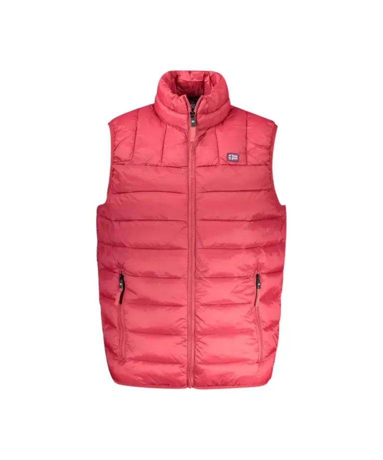 Norway Nautical School - Ανδρικό Αμάνικο Μπουφάν Puffer 849148-RED Κόκκινο