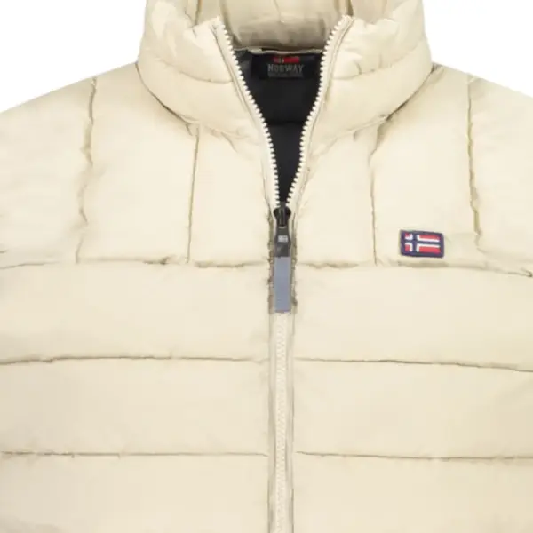Norway Nautical School - Ανδρικό Αμάνικο Μπουφάν Puffer 849148-ROPE Μπεζ 849148-ROPE