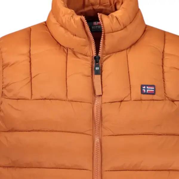 Norway Nautical School - Ανδρικό Αμάνικο Μπουφάν Puffer 849148-RUST Πορτοκαλί 849148-RUST