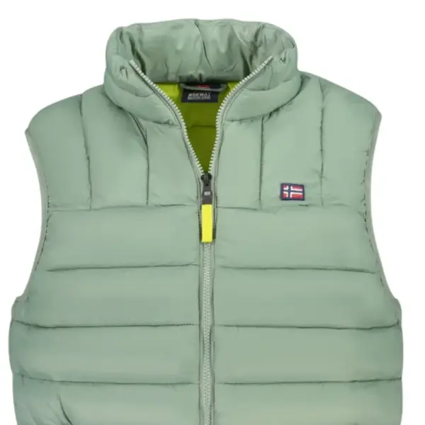 Norway Nautical School - Ανδρικό Αμάνικο Μπουφάν Puffer 849148-SNIPER Πράσινο 849148-SNIPER