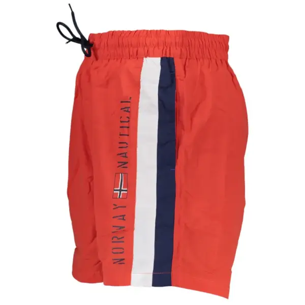 Norway Nautical School - Ανδρικό Μαγιό Σόρτς 838302-ROSSO Κόκκινο 838302-ROSSO