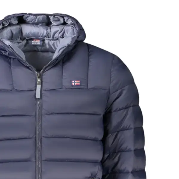 Norway Nautical School - Ανδρικό Χειμωνιάτικο Μπουφάν Puffer 849150-NAVTYP Μπλε Σκούρο 849150-NAVTYP