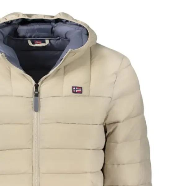 Norway Nautical School - Ανδρικό Χειμωνιάτικο Μπουφάν Puffer 849150-ROPE Μπεζ 849150-ROPE