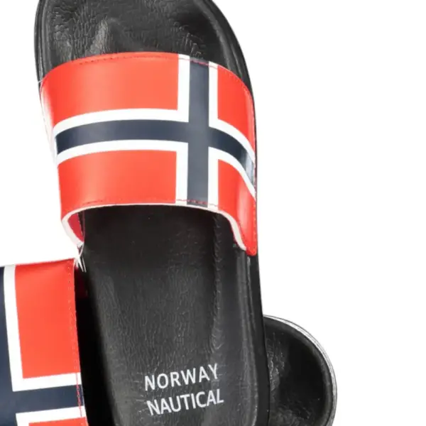 Norway Nautical School – Ανδρικές Παντόφλες 831002-BLACK Μαύρο 831002-BLACK