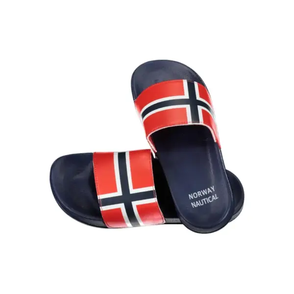 Norway Nautical School – Ανδρικές Παντόφλες 831002-BLU Μπλε Σκούρο