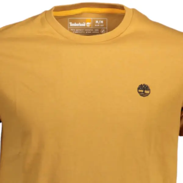 Timberland - Ανδρικό T-shirt με Λογότυπο Oyster River Logo Tee TB0A2BR3-P47 Πορτοκαλί TB0A2BR3P47