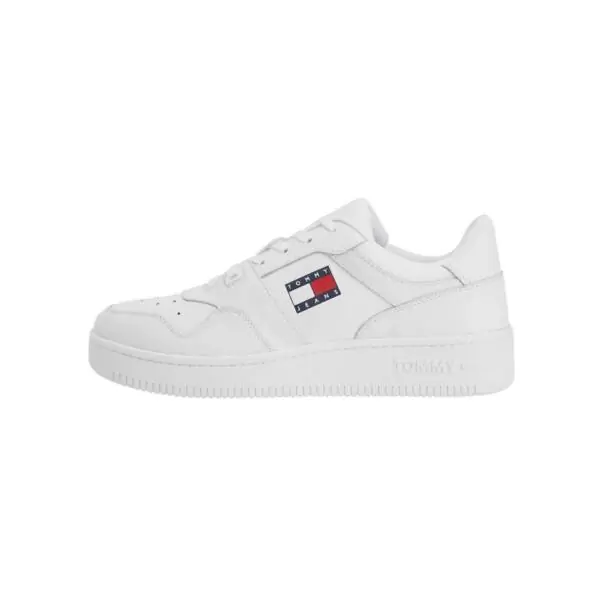 Tommy Hilfiger - Ανδρικά Sneakers Retro Basket EM0EM00955-YBR Λευκό