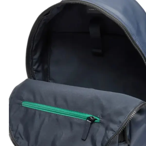 Tommy Hilfiger - Ανδρικό Σακίδιο Th Corp Dome Backpack AM0AM12732-DW6 Μπλε Σκούρο AM0AM12732-DW6