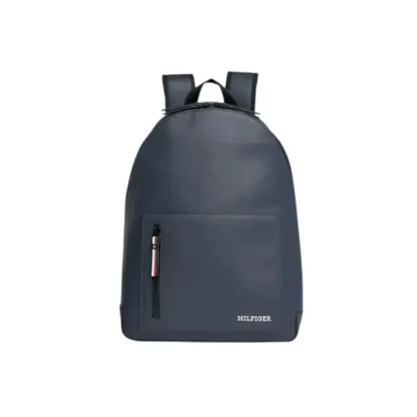 Tommy Hilfiger - Ανδρικό Σακίδιο Πλάτης Th Pique AM0AM11782-DW6 Μπλε Σκούρο