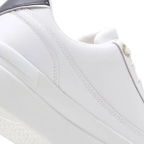 Tommy Hilfiger - Γυναικεία Sneaker Th Elevated Court FW0FW07568-YBS Λευκό FW0FW07568-YBS