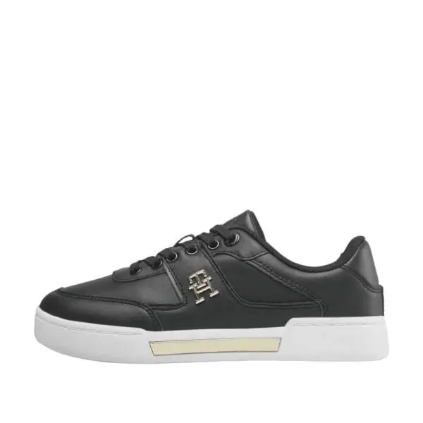 Tommy Hilfiger - Γυναικεία Sneakers Th Prep Court FW0FW06859-0GL Μαύρο FW0FW06859-0GL