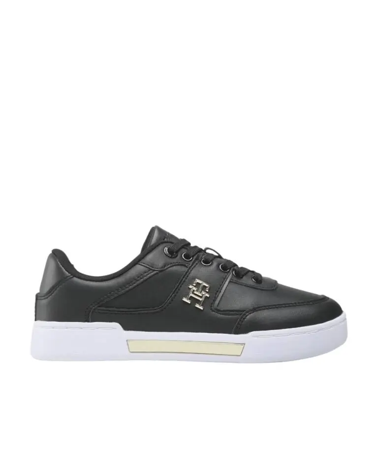 Tommy Hilfiger - Γυναικεία Sneakers Th Prep Court FW0FW06859-0GL Μαύρο