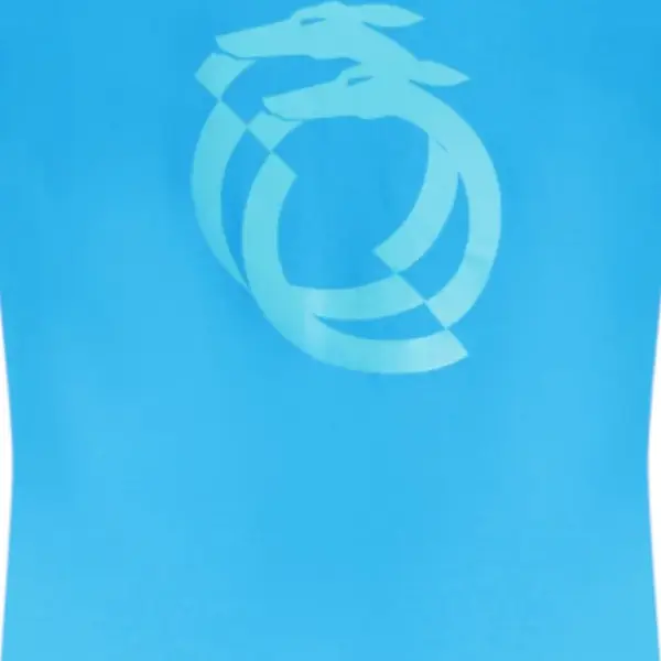 Trussardi Jeans - Ανδρικό T-Shirt TRU1MTS01-TEAL Σιέλ TRU1MTS01-TEAL