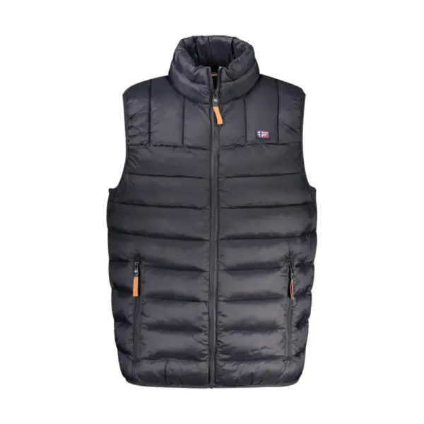 Norway Nautical School - Ανδρικό Αμάνικο Μπουφάν Puffer 849148-BLACK Μαύρο