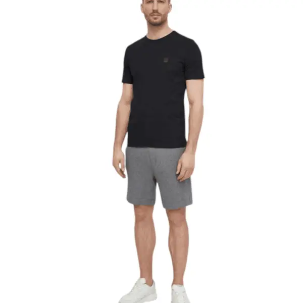 Hugo Boss - Ανδρικό T-shirt Orange San Jared-C Tales 50508584-001 Μαύρο 50508584-001