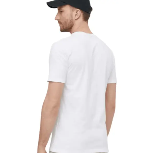 Hugo Boss - Ανδρικό T-shirt Orange San Jared-C Tales 50508584-100 Λευκό 50508584-100