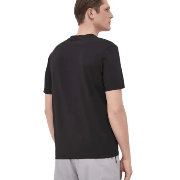 Hugo Boss - Ανδρικό T-shirt Tchup Relaxed Fit 50473278-001 Μαύρο 50473278-001