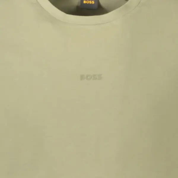 Hugo Boss - Ανδρικό T-shirt Tchup Relaxed Fit 50473278-342 Πράσινο 50473278-342