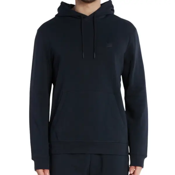 Hugo Boss - Ανδρικό Φούτερ Με Κουκούλα Wetalk 50509314-404 Μπλε 50509314-404