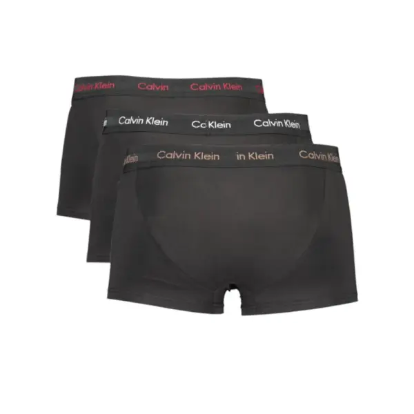 Calvin Klein - Ανδρικά Μποξεράκια Low Rise Trunk 3Pack 0000U2664G-6FB Μαύρο 0000U2664G-6FB