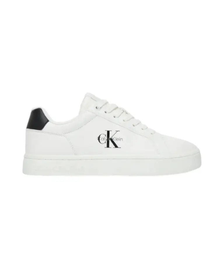 Calvin Klein - Γυναικεία Sneakers Classic Cupsole Mono Lth Wn YW0YW01902-01W Λευκό