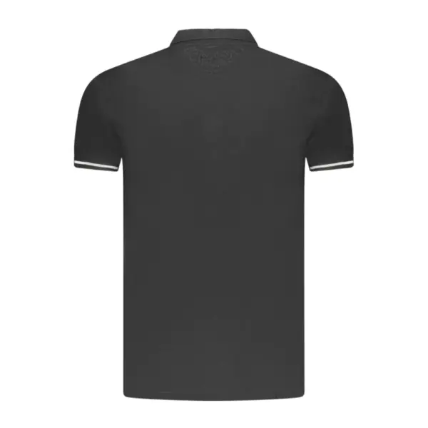 Cavalli Class - Ανδρική Μπλούζα Κοντομάνικη Polo Πικέ TXT64RKB002-05051 Μαύρο TXT64RKB002-05051