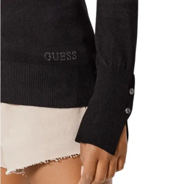 Guess - Γυναικείο Πουλόβερ Elinor W2YR30Z2V62-JBLK Μαύρο W2YR30Z2V62-JBLK