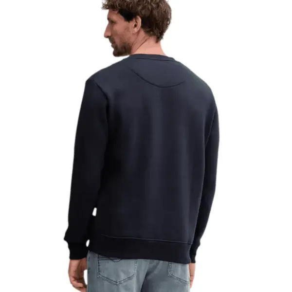Pepe Jeans - Ανδρικό Φούτερ Crew Neck Logo PM5800013-594 Μπλε Σκούρο PM5800013-594