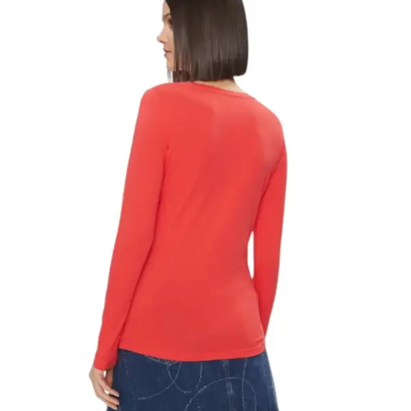 Pepe Jeans - Γυναικεία Μπλούζα Long Sleeve New Virginia Ssn PL505203-297 Κόκκινο PL505203-297