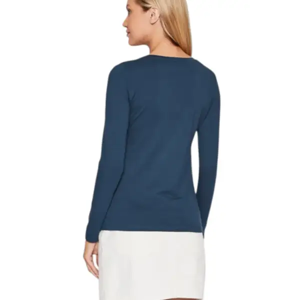 Pepe Jeans - Γυναικεία Μπλούζα Long Sleeve New Virginia Ssn PL505203-595 Μπλε Σκούρο PL505203-595
