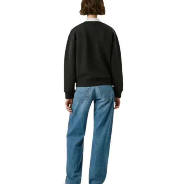 Pepe Jeans - Γυναικείο Φούτερ Crew Neck Logo PL5800002-999 Μαύρο PL5800002-999