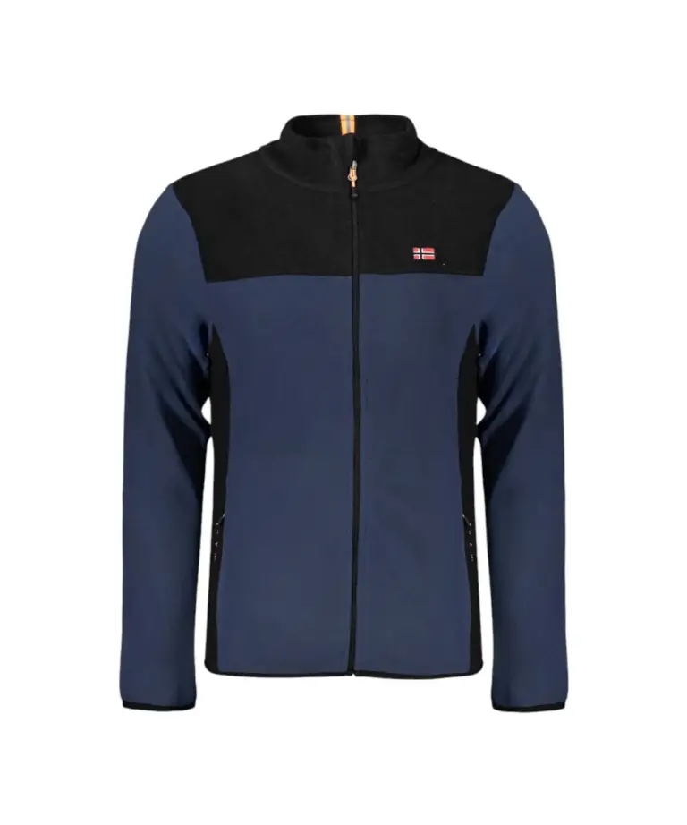 Norway Nautical School - Ανδρική Ζακέτα Φούτερ Fleece 849522-NAVY Μπλε Σκούρο