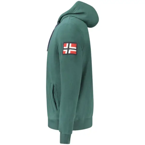 Norway Nautical School - Ανδρική Ζακέτα Φούτερ Fleece 849531-ALPINE Πράσινο Σκούρο 849531-ALPINE