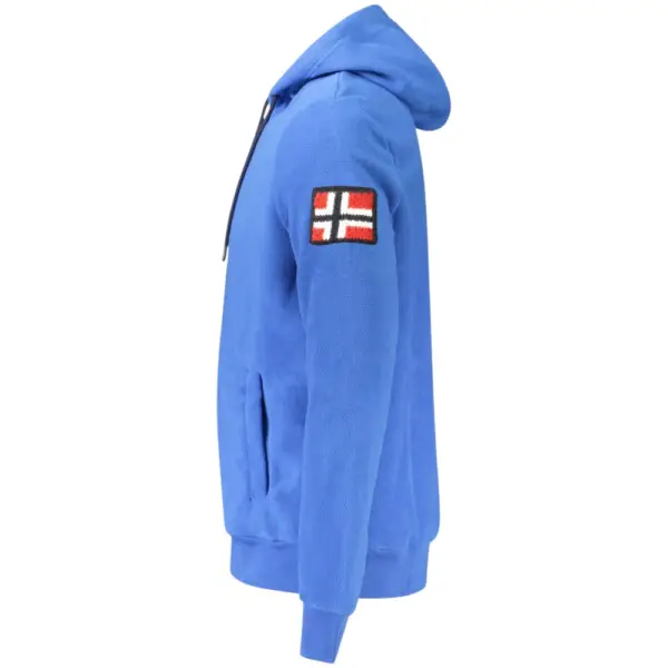 Norway Nautical School - Ανδρική Ζακέτα Φούτερ Fleece 849531-BLUETT Μπλε 849531-BLUETT