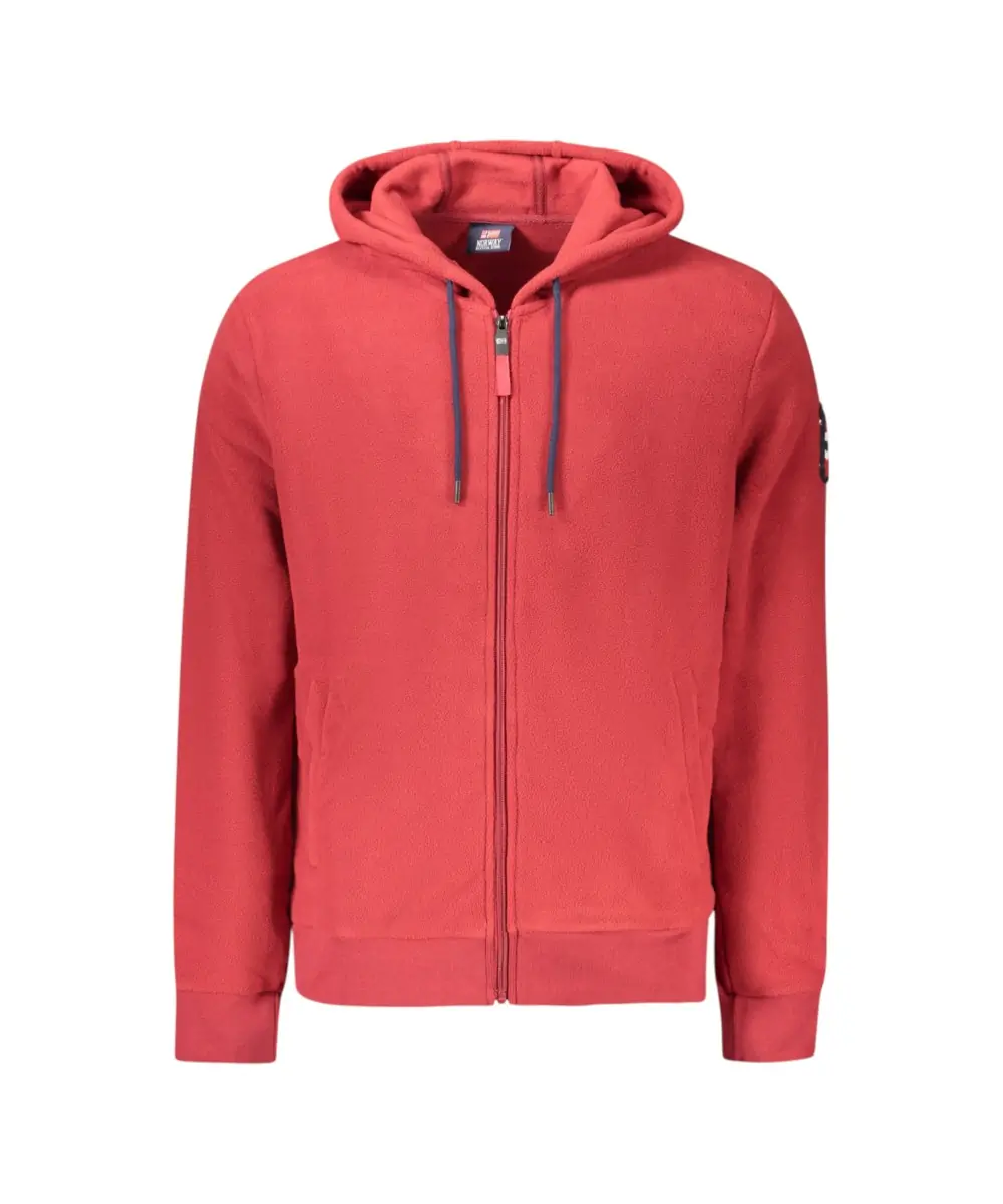 Scuola Nautica Italiana – Ανδρική Ζακέτα Φούτερ Fleece 849531-RED Κόκκινο-45 (3) Norway Nautical School - Ανδρική Ζακέτα Φούτερ Fleece 849531-RED Κόκκινο 849531-RED