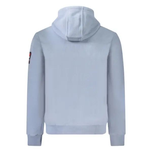Norway Nautical School - Ανδρική Ζακέτα Φούτερ Fleece 849531-TYPHOO Γκρι Γαλάζιο 849531-TYPHOO