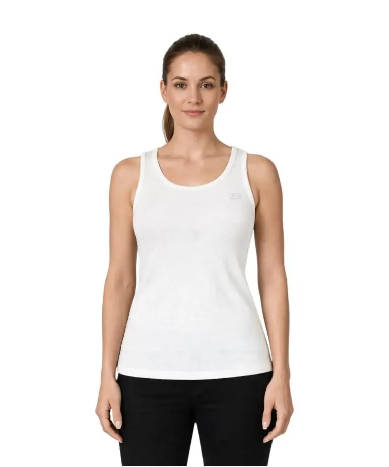 Norway Nautical School - Γυναικείο T-shirt Αμάνικο Rib 856220-WHITE Λευκό