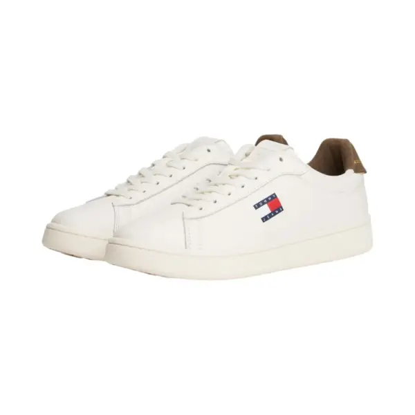 Tommy Hilfiger - Ανδρικά Sneakers Th Archive '98 EM0EM01596-0LE Λευκό EM0EM01596-0LE
