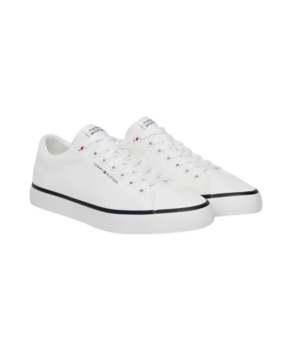 Tommy Hilfiger – Ανδρικά Sneakers Th CHi Vulc Core Low Ii Mesh FM0FM05513-YBS Λευκό Tommy Hilfiger - Ανδρικά Sneakers Th CHi Vulc Core Low Ii Mesh FM0FM05513-YBS Λευκό FM0FM05513-YBS