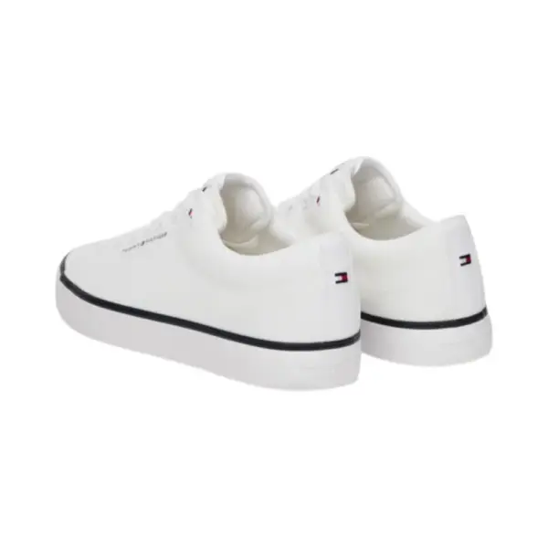 Tommy Hilfiger - Ανδρικά Sneakers Th CHi Vulc Core Low Ii Mesh FM0FM05513-YBS Λευκό FM0FM05513-YBS