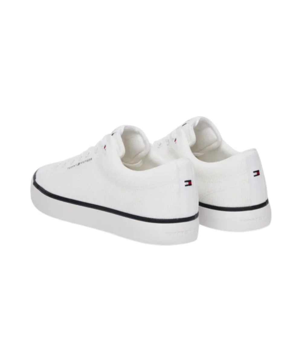 Tommy Hilfiger – Ανδρικά Sneakers Th CHi Vulc Core Low Ii Mesh FM0FM05513-YBS Λευκό Tommy Hilfiger - Ανδρικά Sneakers Th CHi Vulc Core Low Ii Mesh FM0FM05513-YBS Λευκό FM0FM05513-YBS